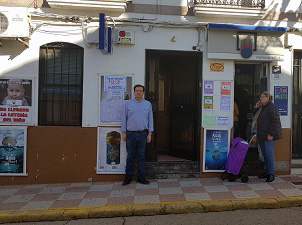 Propietarios de la administraci�n n� 1 de Pe�arroya, imagen de archivo