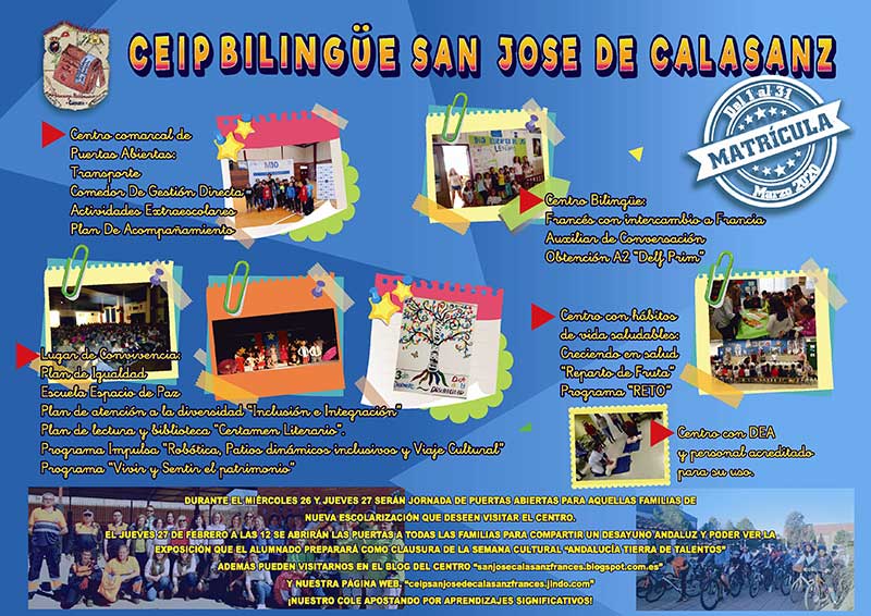 Cartel Escolarización