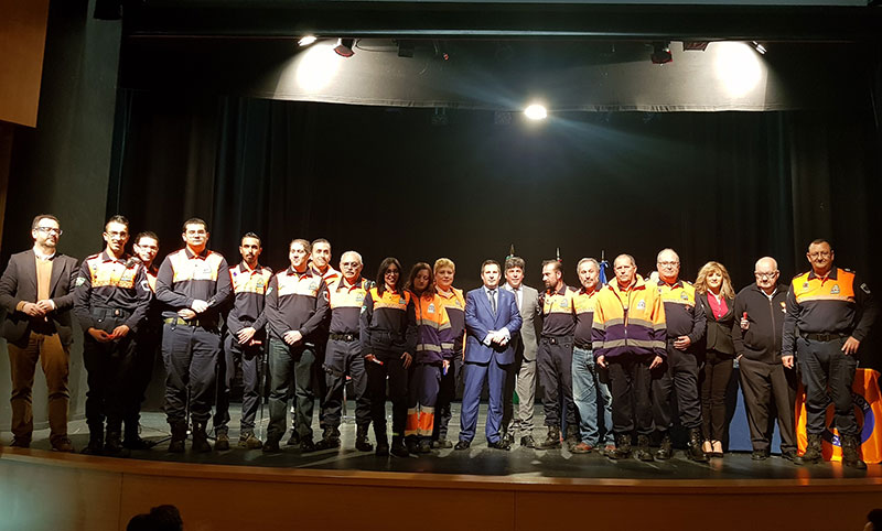 El Ayuntamiento rinde homenaje a los voluntarios