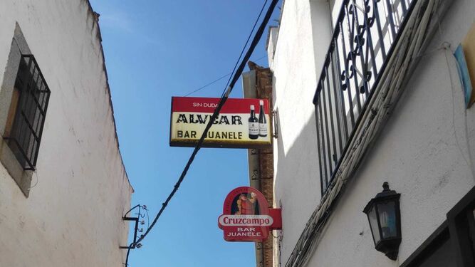 Uno de los bares que ha sido objeto de robos en Pedroche