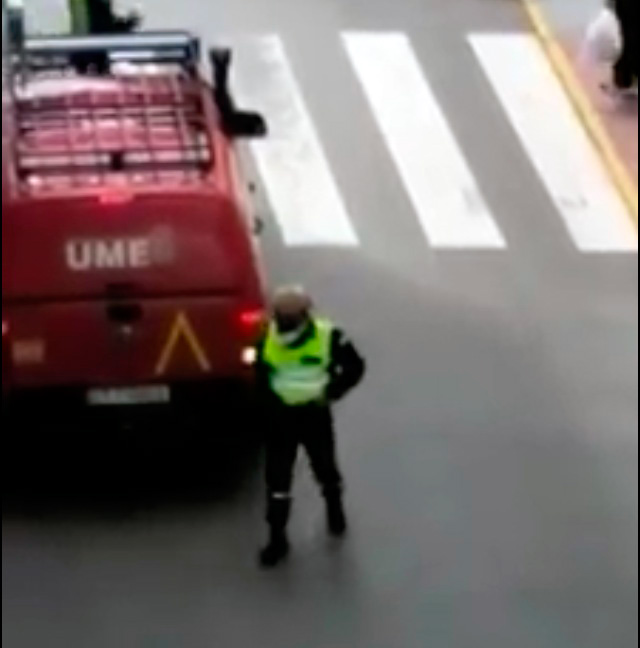 La UME llega a Pe�arroya-Pueblonuevo