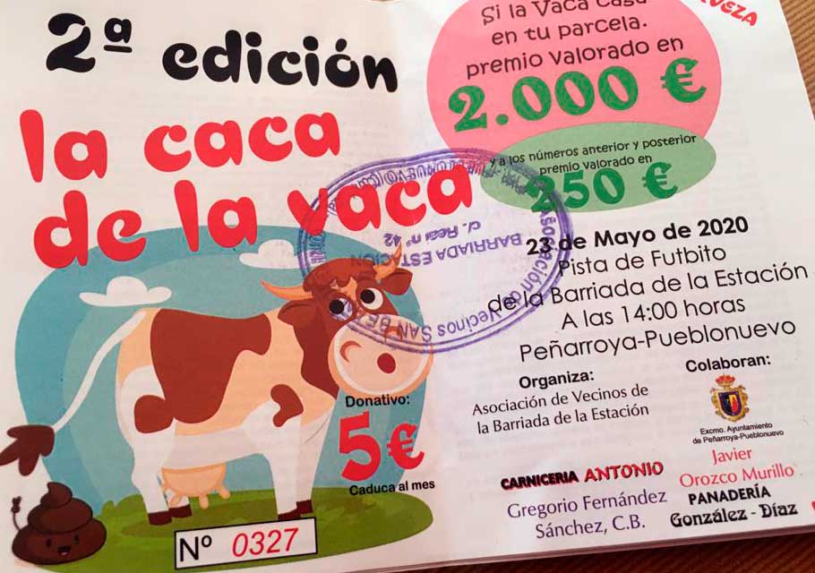 Suspendido sorteo de la �caca de la vaca�