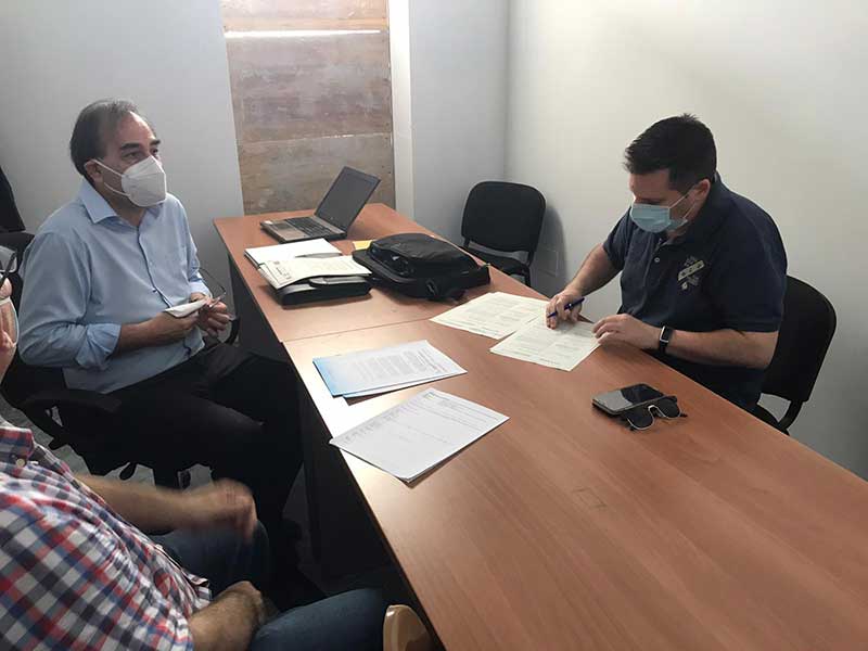 Reinicio de los trabajos de rehabilitaci�n del consistorio 