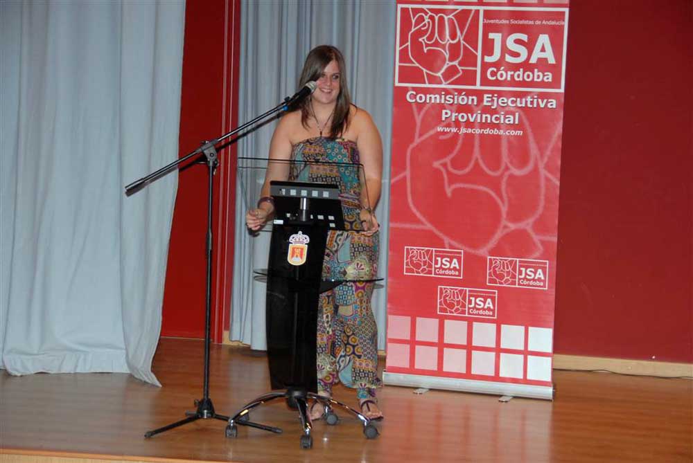 Mara Gil Prez, Juventudes Socialistas de Belmez