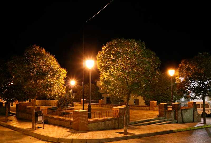 Renovaci�n del alumbrado p�blico en Pe�arroya