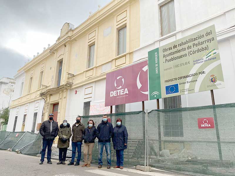 IU pide la terminaci�n de la obra del Ayuntamiento