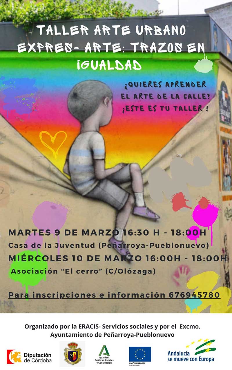 Taller arte urbano:  �Expr�s Arte: trazos en igualdad�