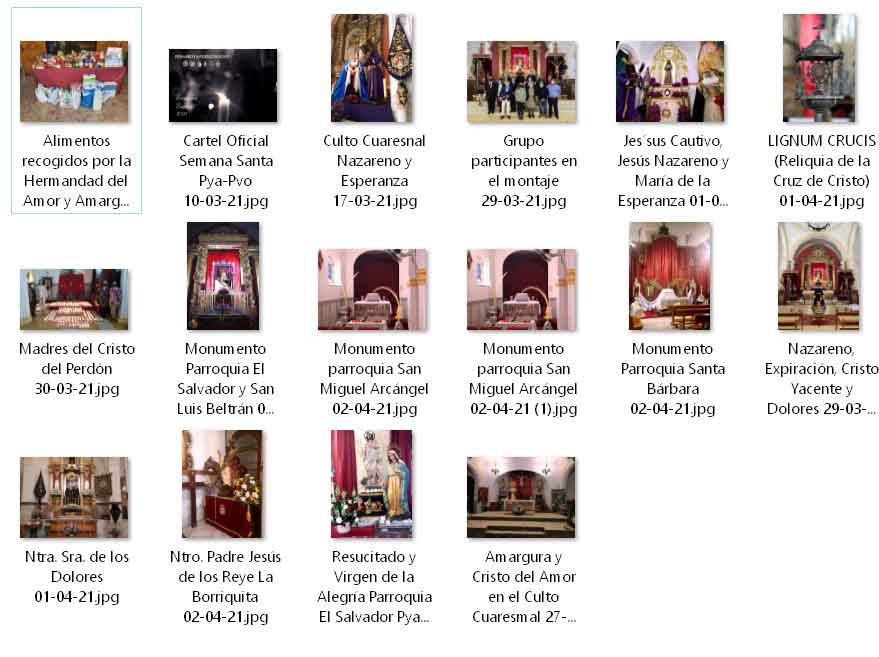 Resumen Semana Santa