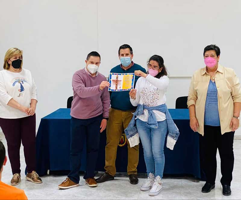 Entrega de premios del concurso virtual de Cruces de Mayo