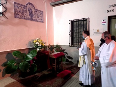 Bendicin mural de San Miguel Arcngel