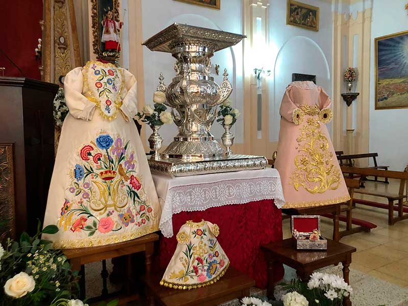 Actos religiosos con motivo de la Festividad de Ntra. Sra. del Rosario