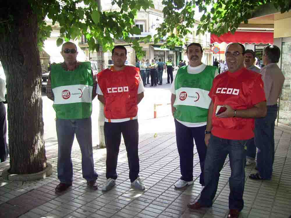 Los piquetes informativos iniciaron su actividad muy temprano