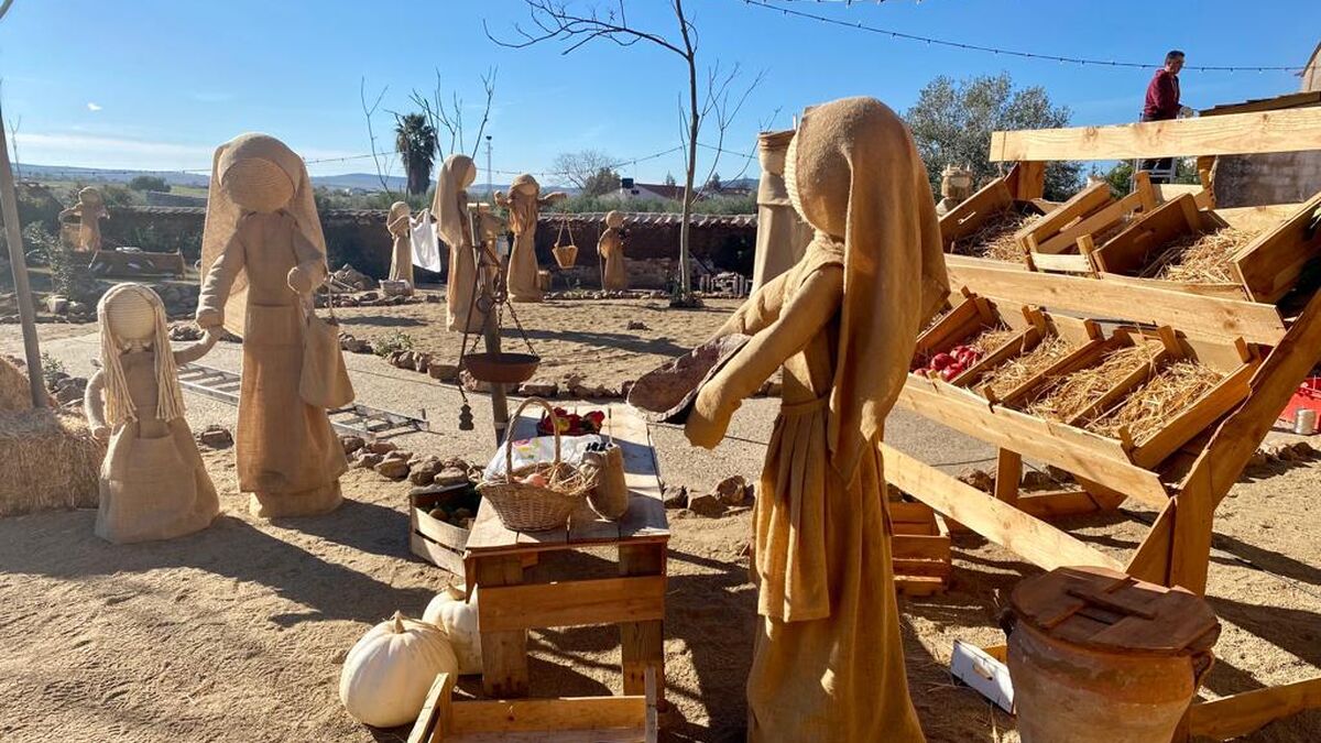Gran belén artesanal de Los Blázquez