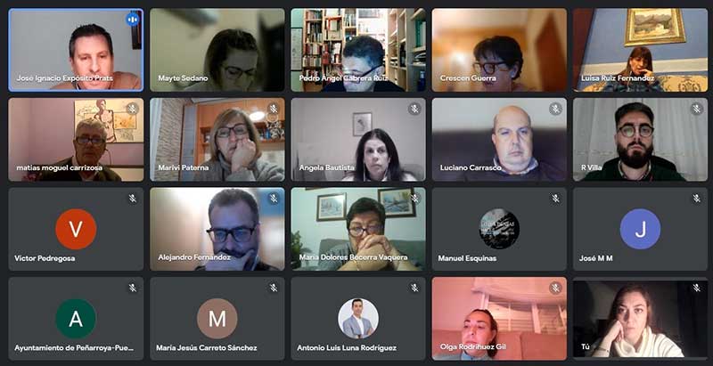 Pleno del  mes de diciembre