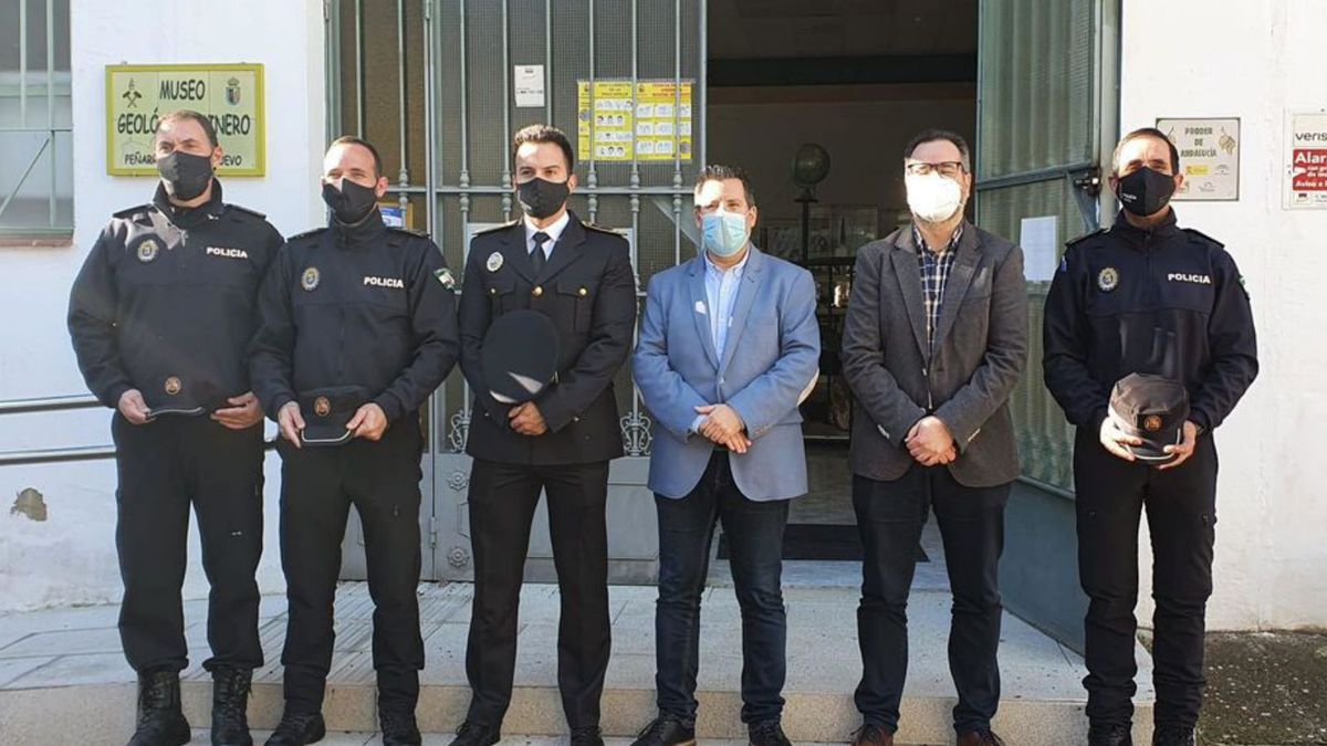 Nuevos oficiales de la Polica local de Pearroya