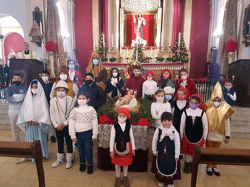 Cuadrilla de nios y nias del Nio Jess