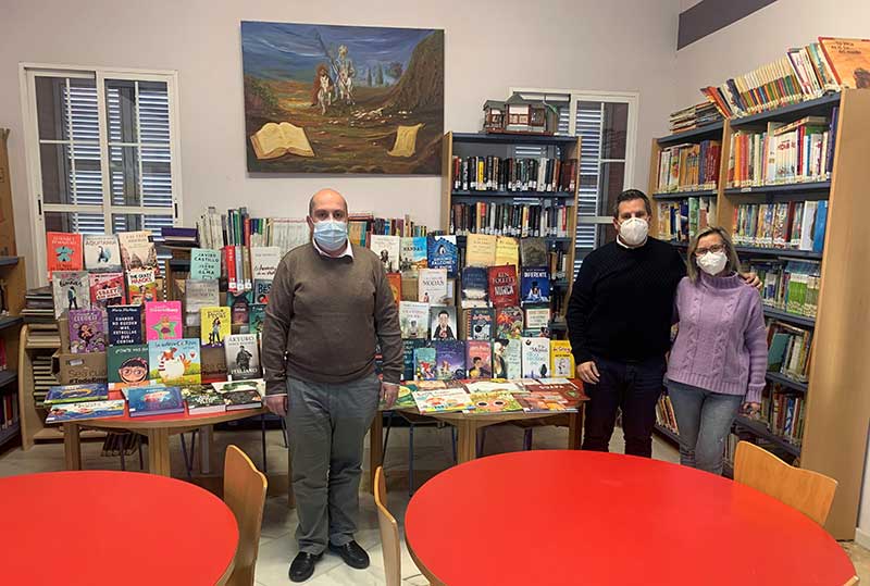 La biblioteca municipal aumenta sus fondos bibliogr�ficos