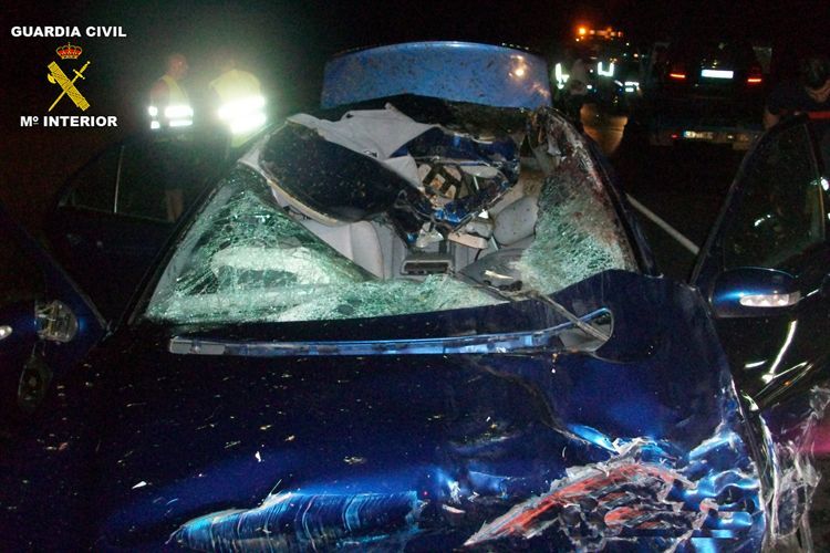 Accidente en A�ora