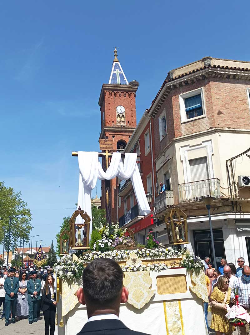 Cruz chiquita en C/. Juan Carlos I