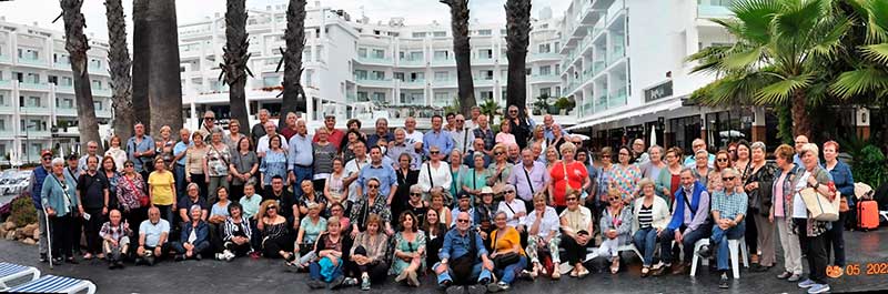 Celebrado el 9 Encuentro de pearriblenses en Santa Susanna