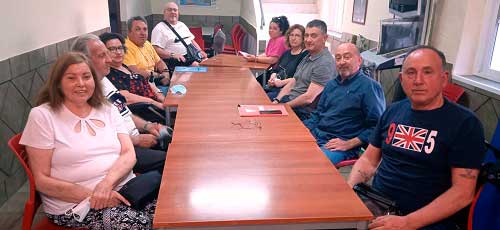 Reunin con Izquierda Unida 