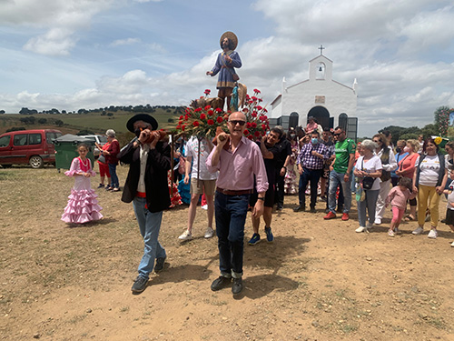 Romera de San Isidro Labrador en Pearroya