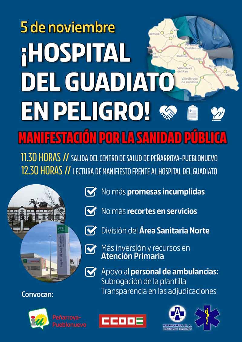 Hospital Valle del Guadiato en Peligro