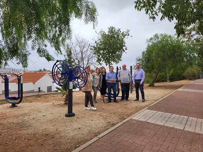 Parque biosaludable en la barriada del Cerro