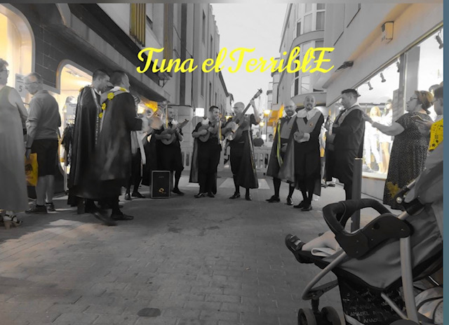 Los tunos pearriblenses acaban de soplar 9 velas