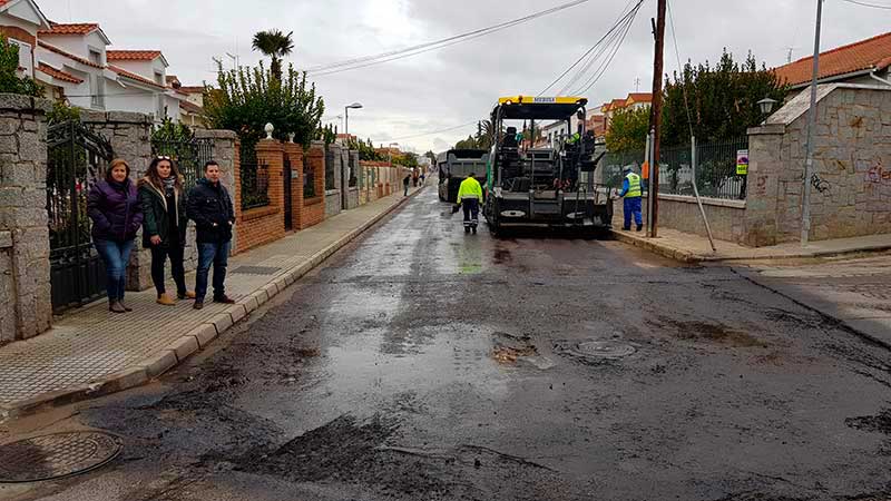 Asfaltado de calles, archivo.