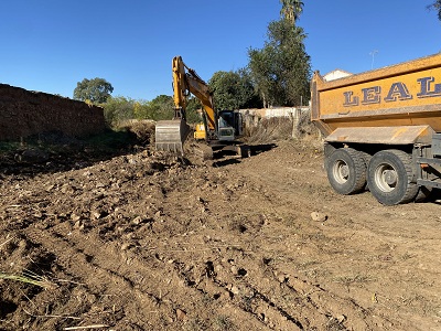Limpieza del arroyo de la Hontanilla