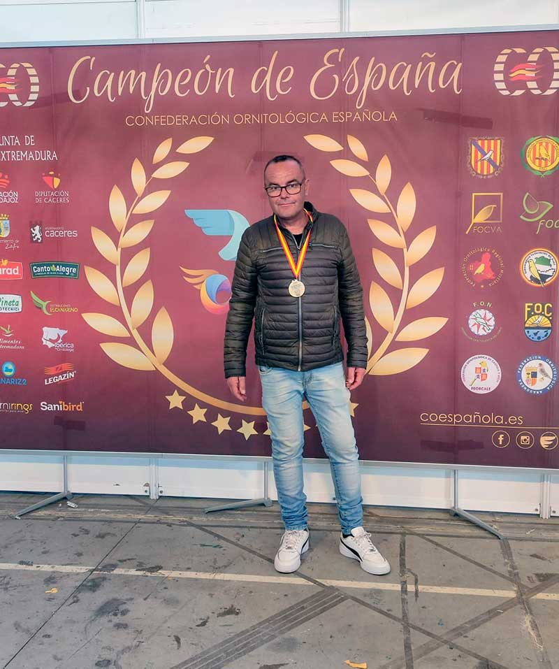 Carlos Ramrez, campen de Espaa