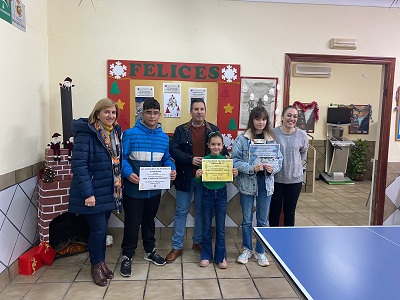 Entrega de premios del Concurso de postales navidea