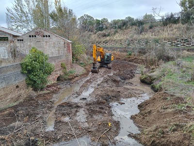 Limpieza del arroyo de la Hontanilla