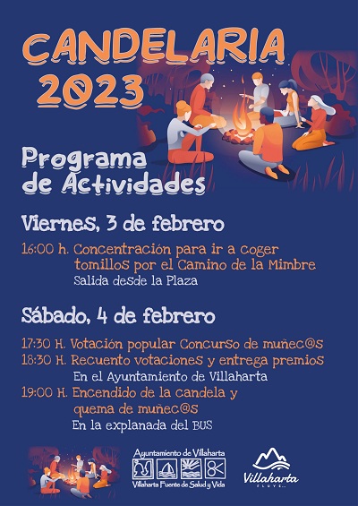 Candelaria 2023 en Villaharta
