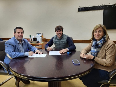 Firma del contrato de obras