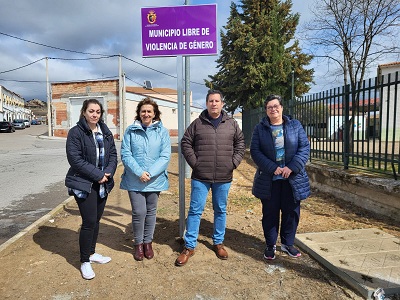 Carteles contra la violencia de gnero