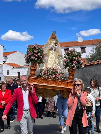 Caada del Gamo celebra su  Romera 