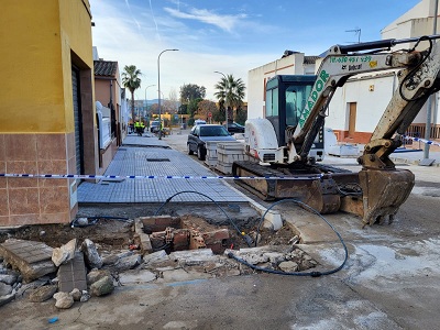 Mejora en la calle Pablo Picasso