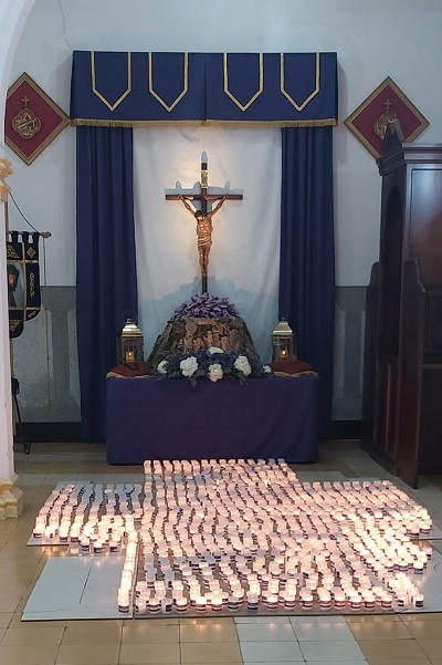 III Ofrenda de velas al Stmo. Cristo del Perdn