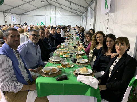 I Cena benfica a favor de la AECC, Pearroya Pueblonuevo