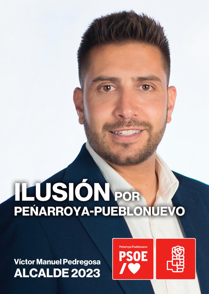 Víctor Manuel Pedregosa, candidato del PSOE