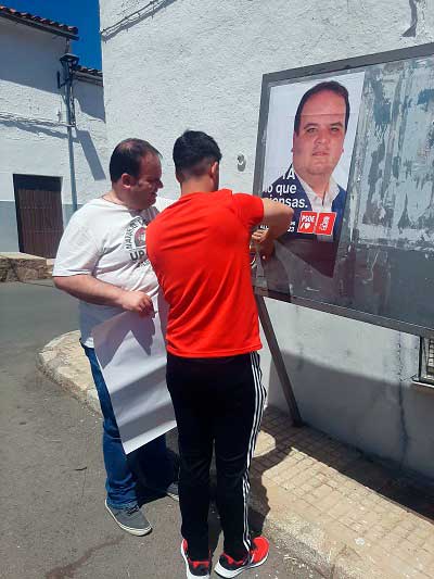 PSOE liderado por Andrés Morales inicia campaña