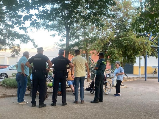 Visita a distintos lugares del municipio
