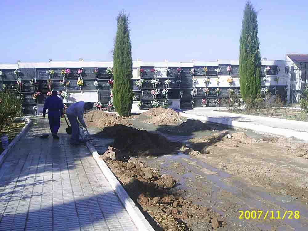 Mejoras en el cementerio belmezano