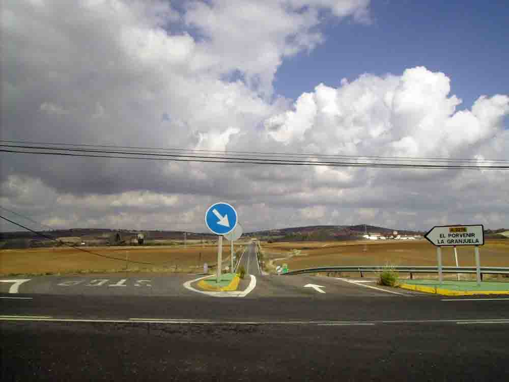 Autova entre Badajoz y Espiel