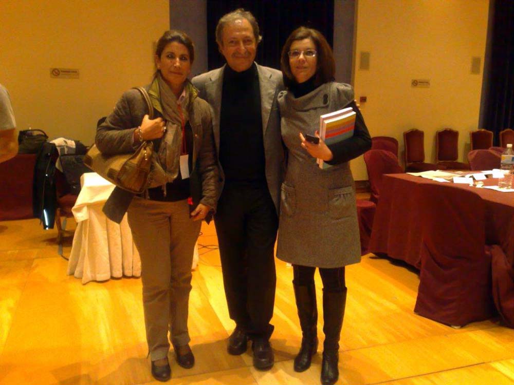 Luisa Ruiz, Paco Lobatn y Eva Fernndez