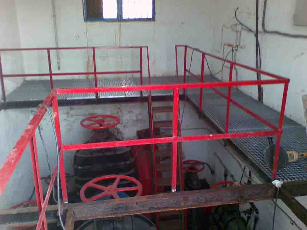 instalaciones de los dep�sitos de agua 