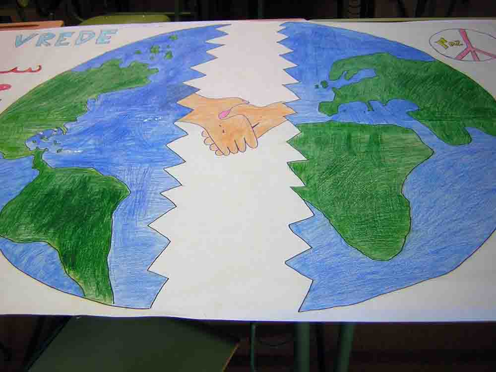 El colegio �Alfredo Gil� celebra el d�a de la Paz