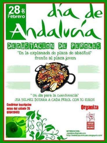 Degustacin de peroles en Belmez